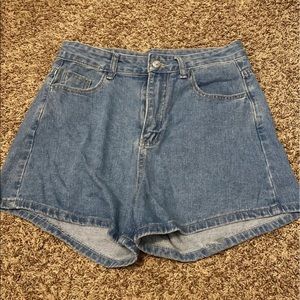 jean shorts